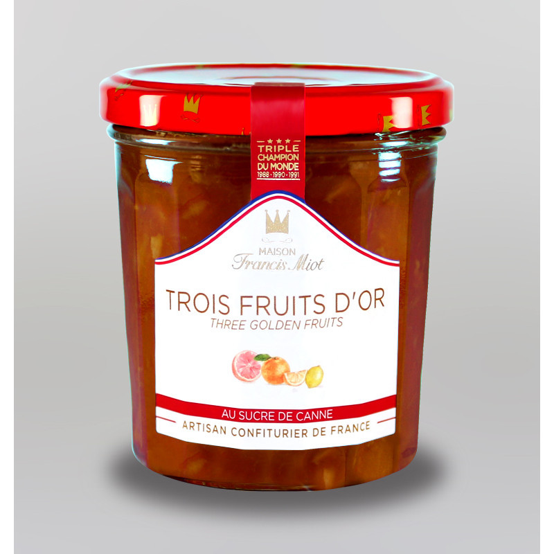 3 fruits d'or au sucre de canne