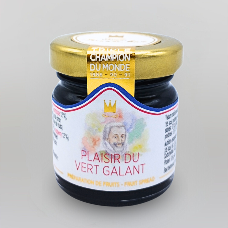 CONFITURE VERT GALANT AU SUCRE DE CANNE