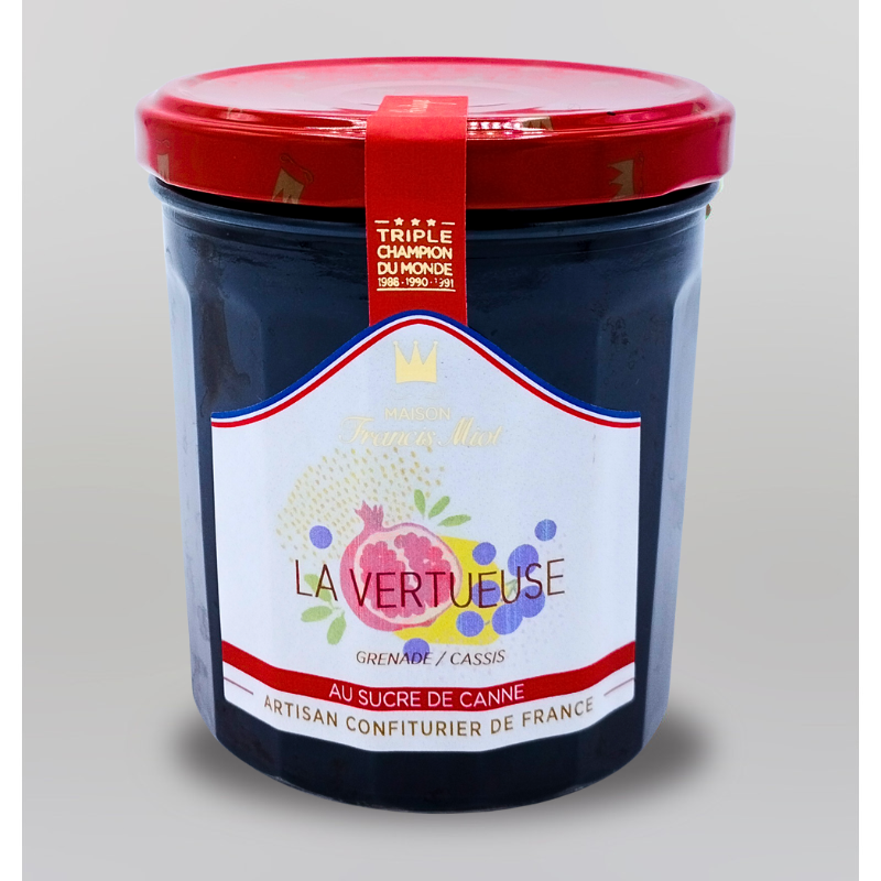 CONFITURE LA VERTUEUSE AU SUCRE DE CANNE