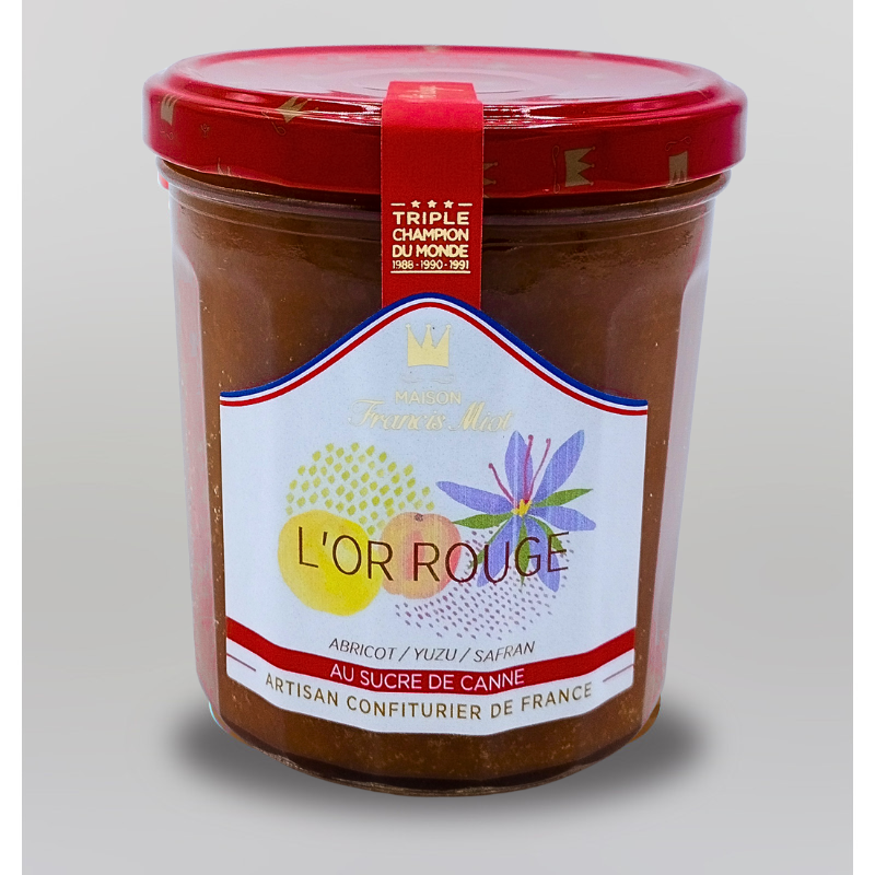 CONFITURE L'OR ROUGE AU SUCRE DE CANNE