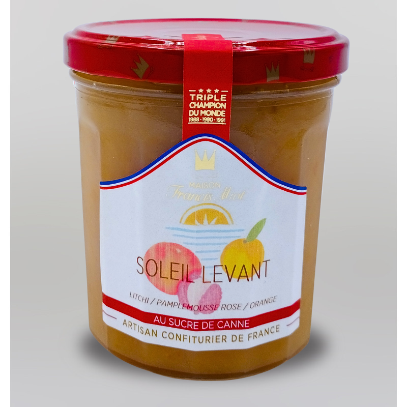 CONFITURE SOLEIL LEVANT AU SUCRE DE CANNE