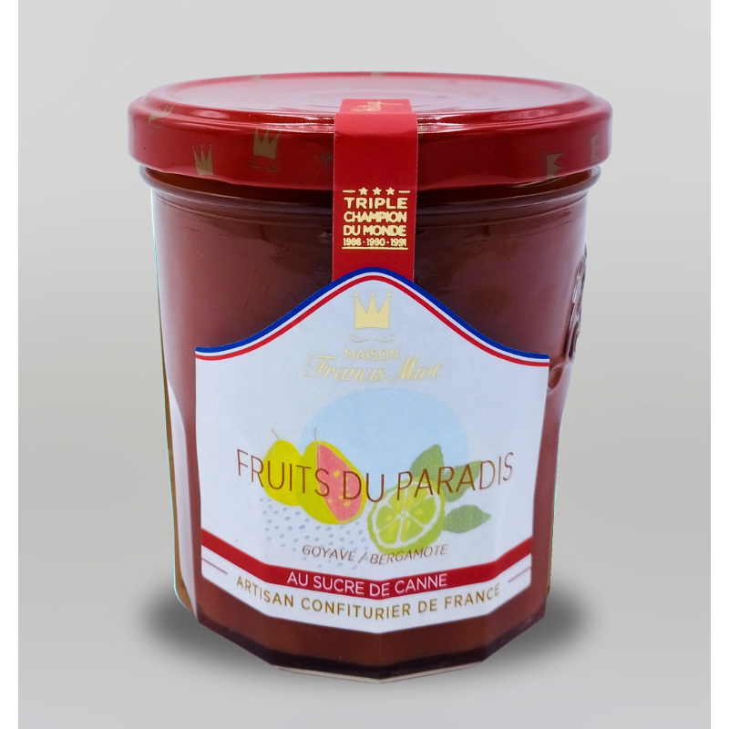 CONFITURE FRUITS DU PARADIS AU SUCRE DE CANNE