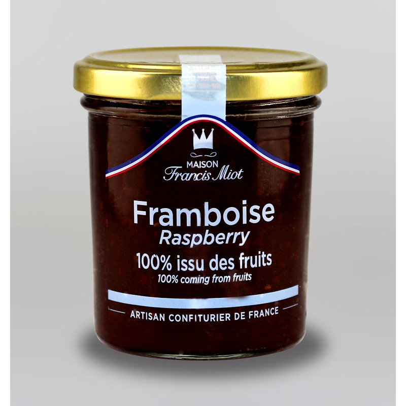 CONFITURE DE FRAMBOISE 100 % ISSU DES FRUITS