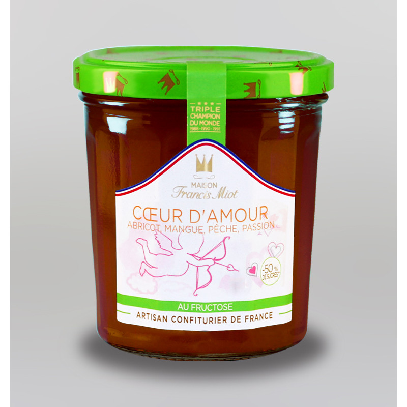 CONFITURE DE COEUR D'AMOUR AU FRUCTOSE