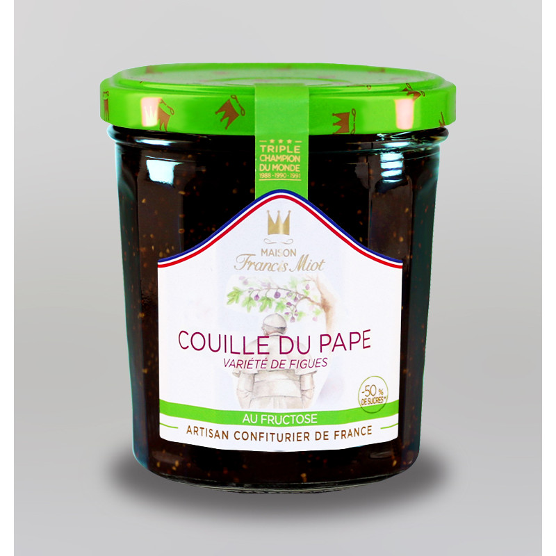 CONFITURE DE COUILLE DU PAPE AU FRUCTOSE