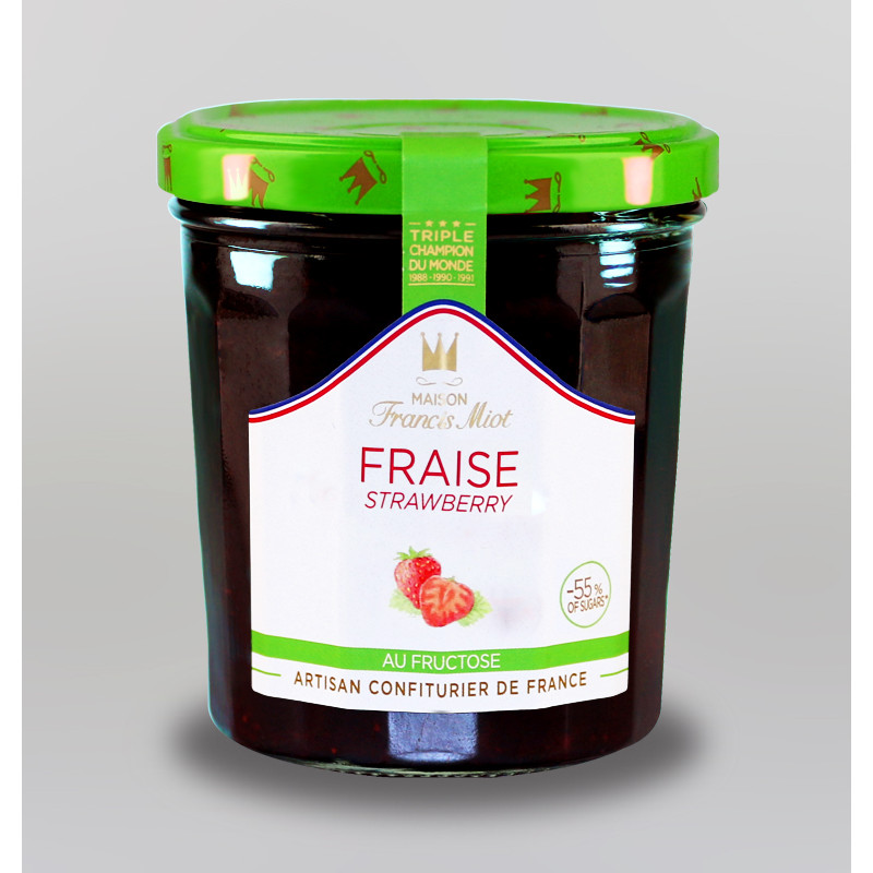 CONFITURE DE FRAISE AU FRUCTOSE