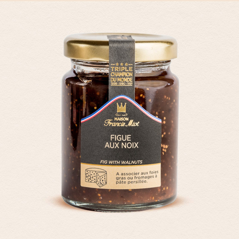 CONFITURE DE FIGUE AU NOIX