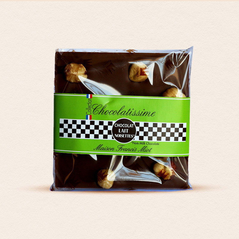 CHOCOLATISSIME LAIT AVEC NOISETTES