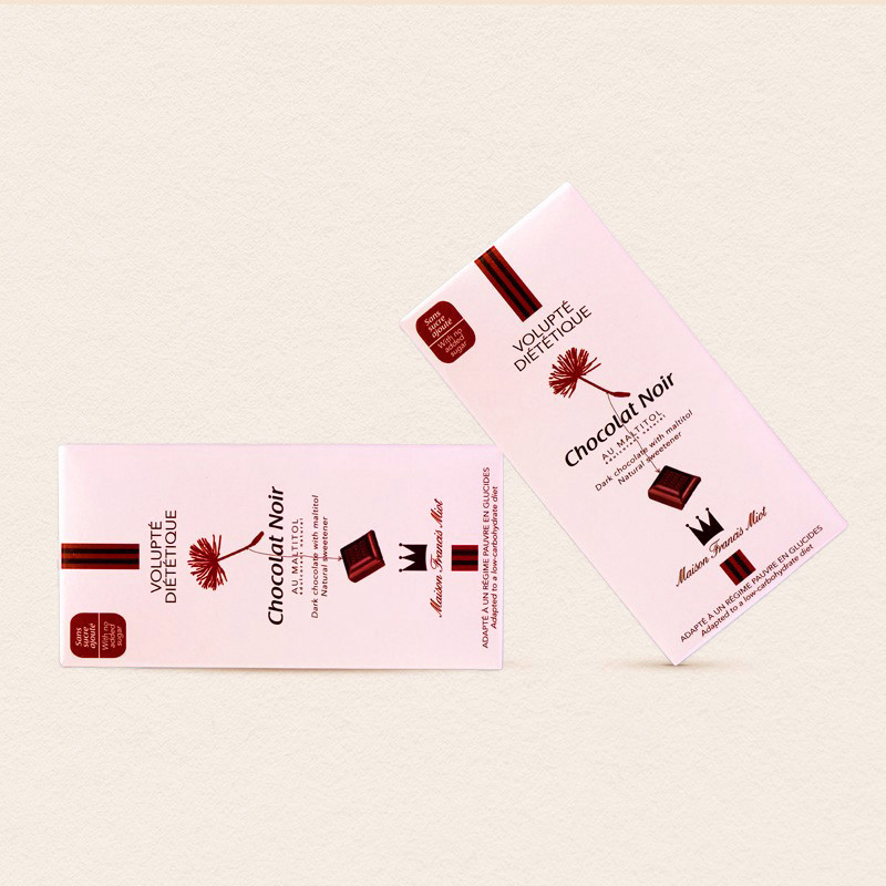 CHOCOLAT NOIR DIETETIQUE (SANS SUCRE AJOUTE)