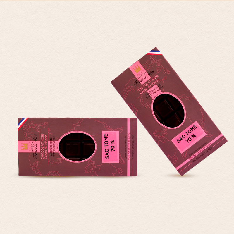 CHOCOLAT NOIR DE SAO TOME (70% DE CACAO)