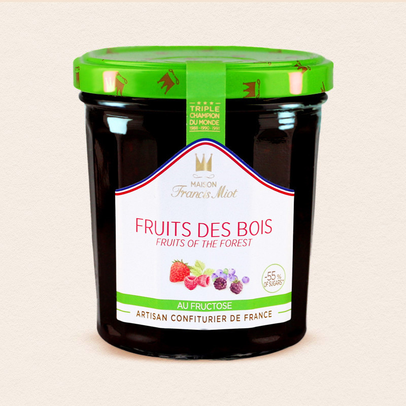 CONFITURE DE FRAMBOISE AU FRUCTOSE