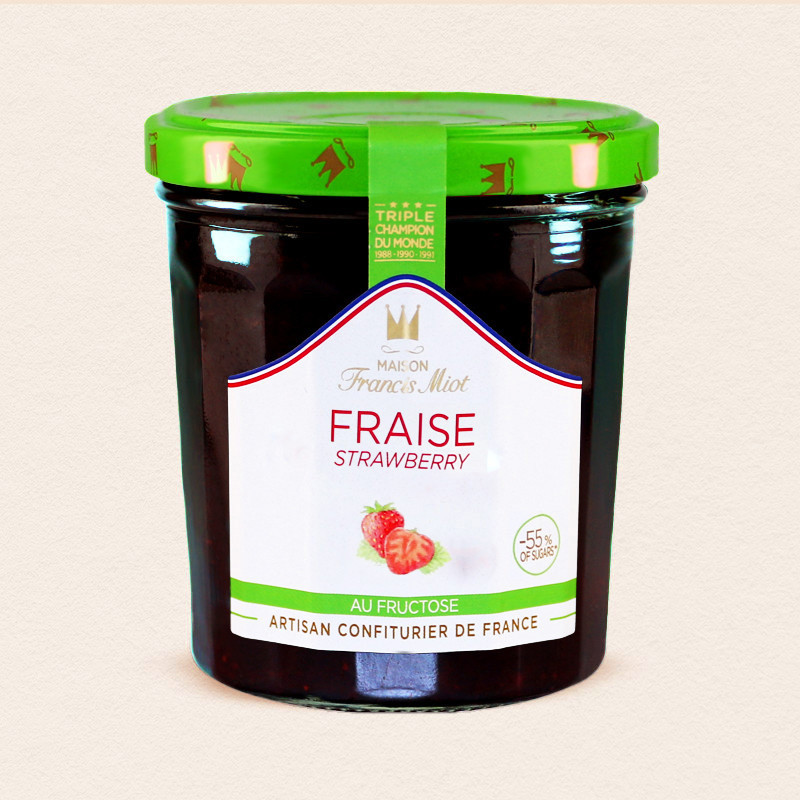 CONFITURE DE FRAISE AU FRUCTOSE