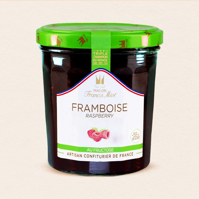 CONFITURE DE FRAMBOISE AU FRUCTOSE