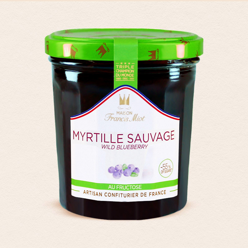 CONFITURE DE MYRTILLE AU FRUCTOSE