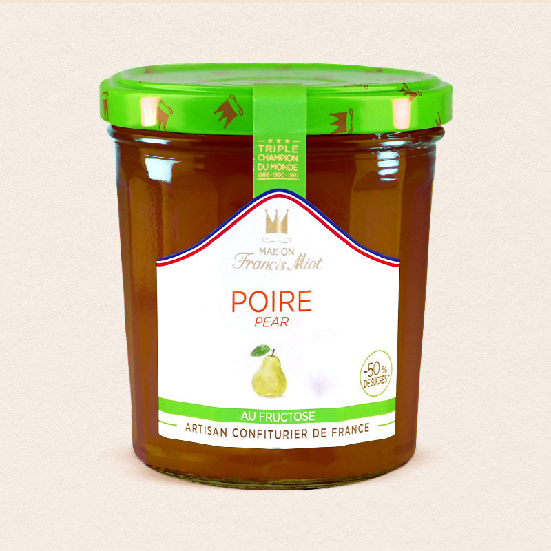CONFITURE DE POIRE AU FRUCTOSE