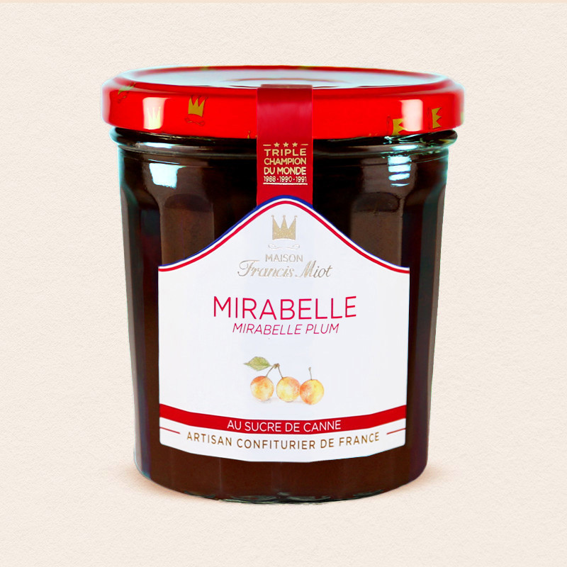 CONFITURE DE MIRABELLE AU SUCRE DE CANNE