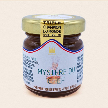 CONFITURE MYSTERE DU CHEF AU SUCRE DE CANNE