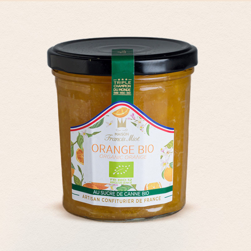 CONFITURE D'ORANGE BIO