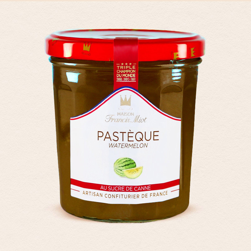 CONFITURE DE PASTEQUE AU SUCRE DE CANNE