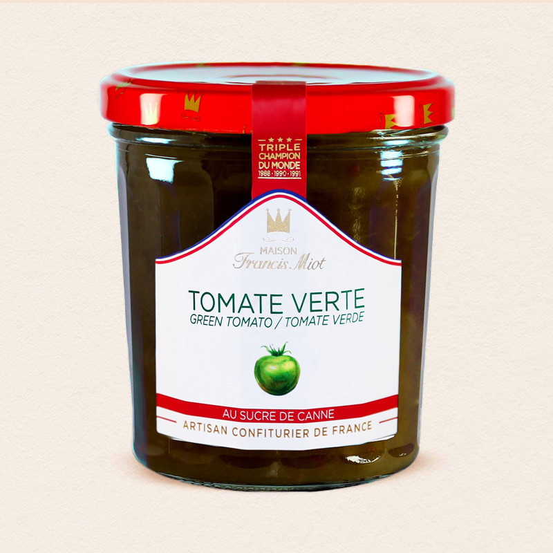 CONFITURE DE TOMATE VERTE AU SUCRE DE CANNE
