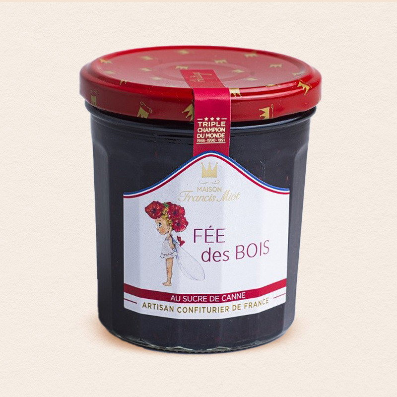 CONFITURE FEE DES BOIS AU SUCRE DE CANNE