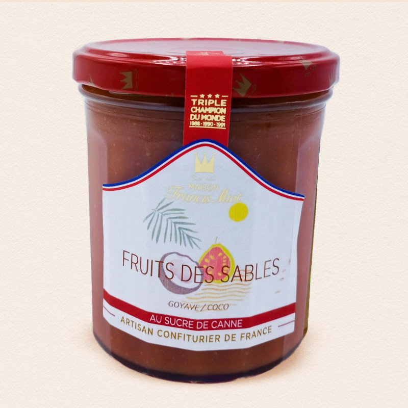 CONFITURE FRUITS DES SABLES AU SUCRE DE CANNE