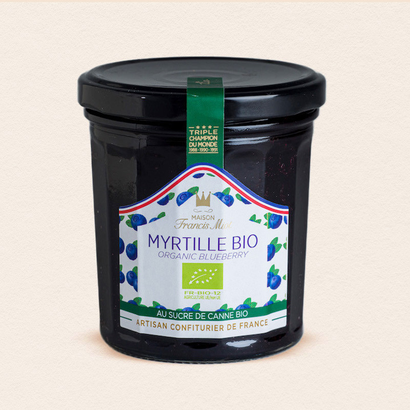 CONFITURE DE MYRTILLE BIO
