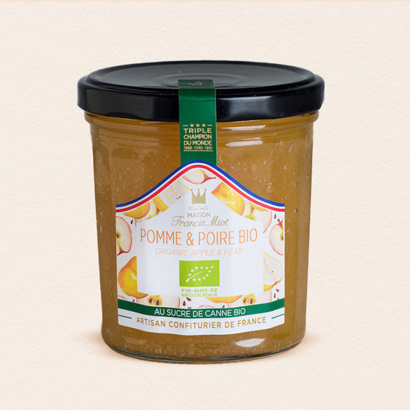 CONFITURE DE POMME POIRE BIO