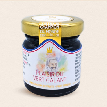 CONFITURE VERT GALANT AU SUCRE DE CANNE