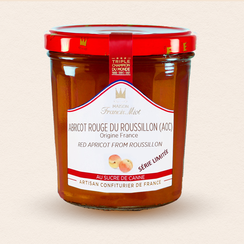 CONF. D'ABRICOT ROUGE DU ROUSSILLON SUCRE DE CANNE
