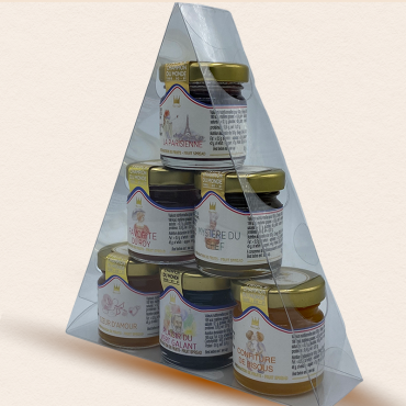 PYRAMIDE POLISSON 45G 6 mini pots