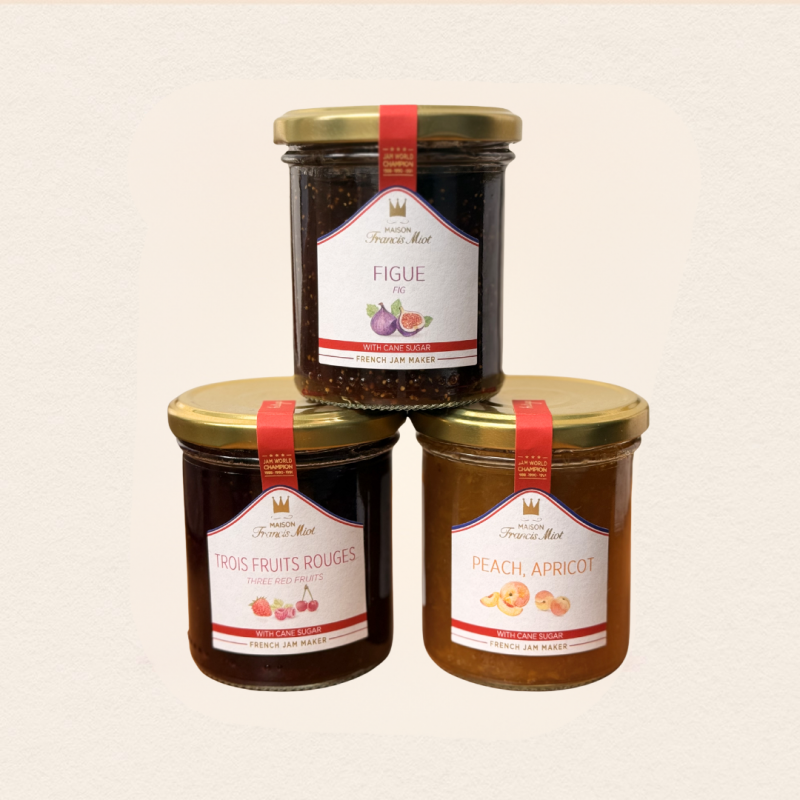 LOT DE 3 POTS DE 220G