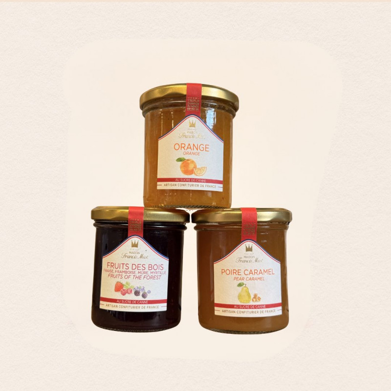 LOT N°2 DE 3 POTS DE 220G
