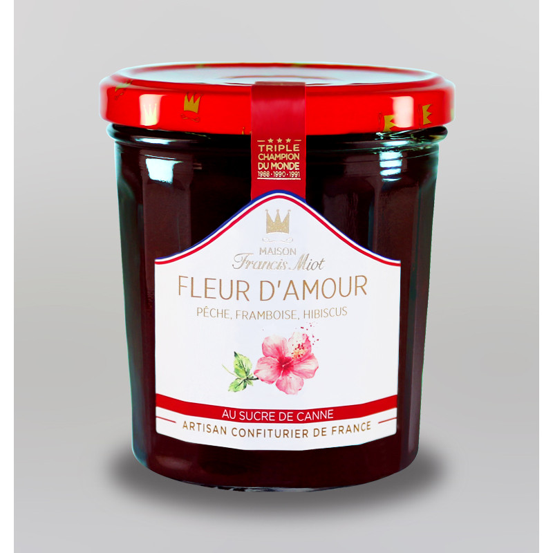 CONFITURE FLEUR D'AMOUR AU SUCRE DE CANNE