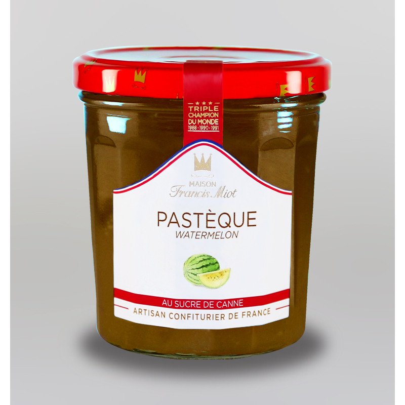 CONFITURE DE PASTEQUE AU SUCRE DE CANNE