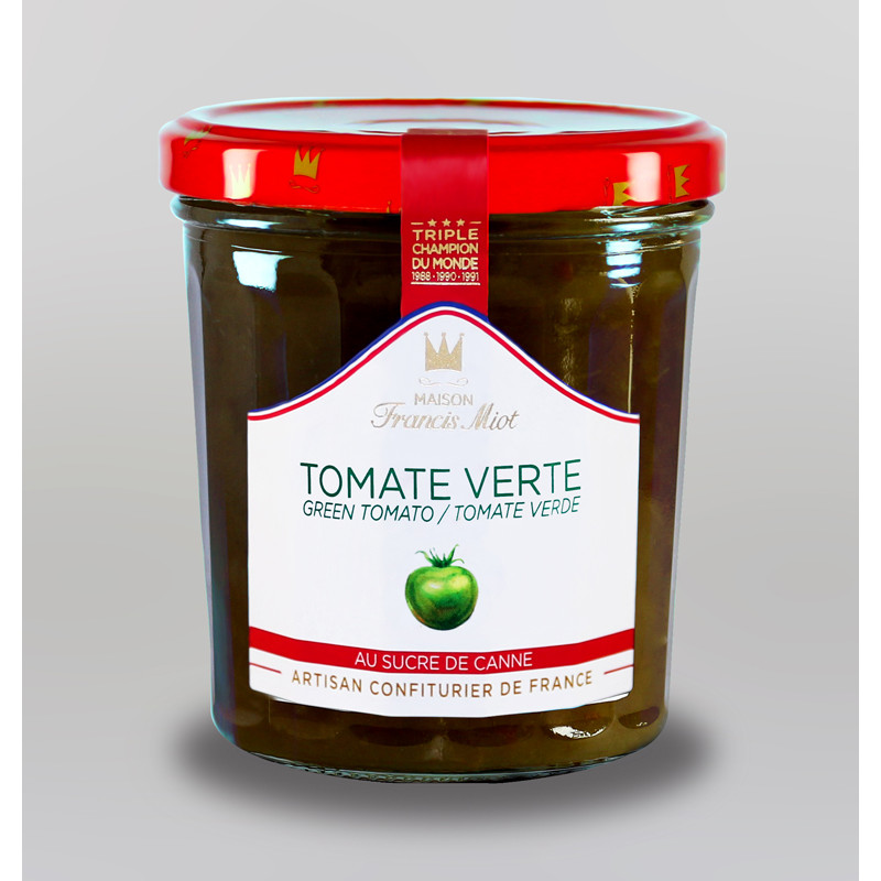 CONFITURE DE TOMATE VERTE AU SUCRE DE CANNE