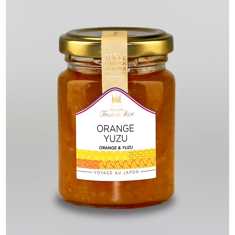 CONFITURE D'ORANGE YUZU AU SUCRE DE CANNE