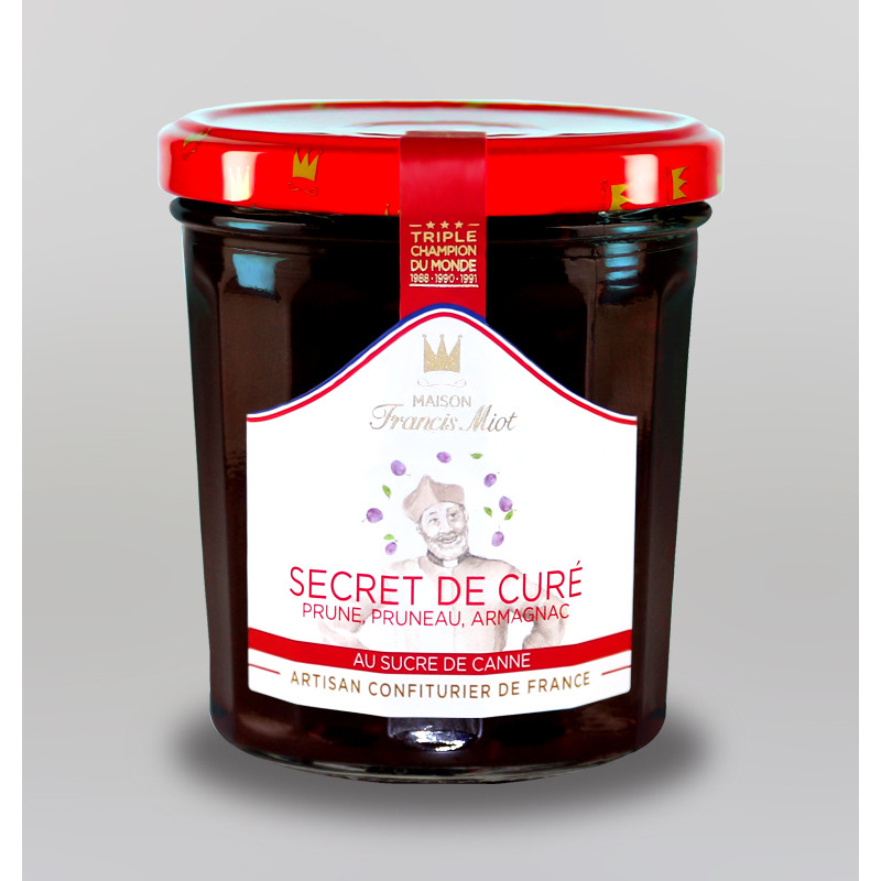 CONFITURE SECRET DU CURE AU SUCRE DE CANNE