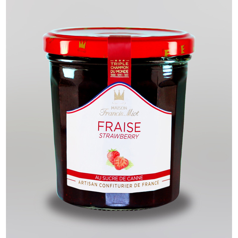 CONFITURE DE FRAISE AU SUCRE DE CANNE