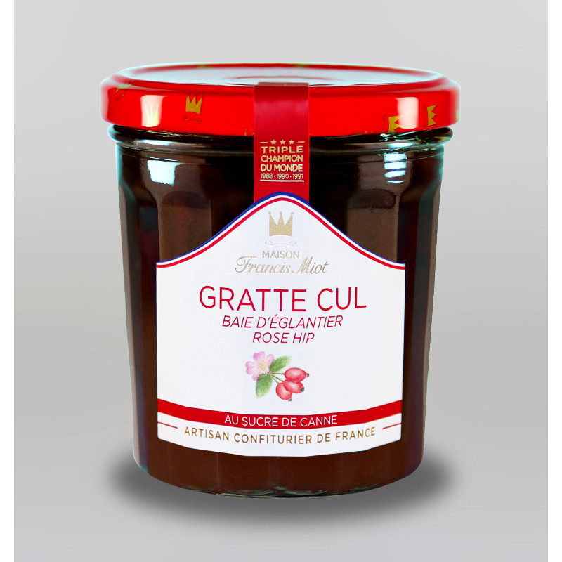 CONFITURE GRATTE CUL AU SUCRE DE CANNE