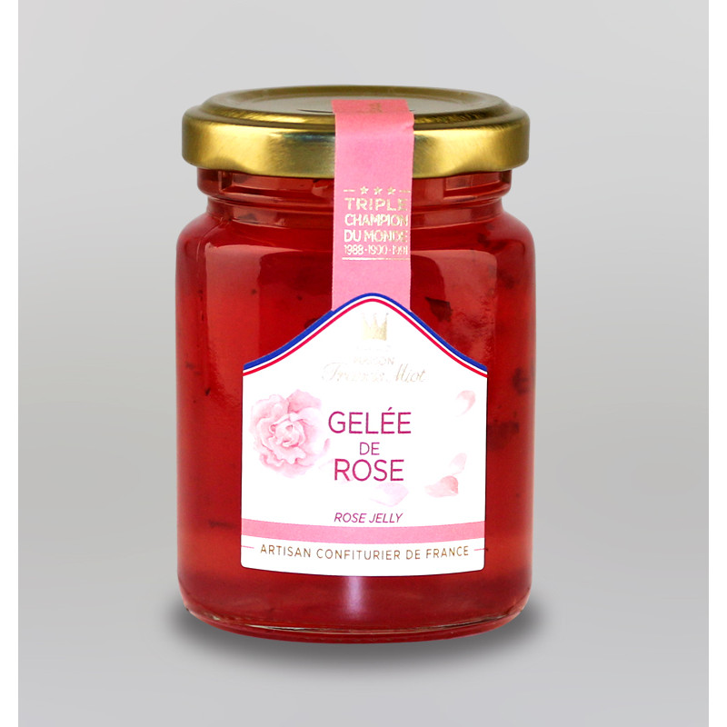 GELEE DE ROSE AU SUCRE DE CANNE