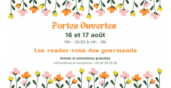 Journées portes ouvertes Juillet